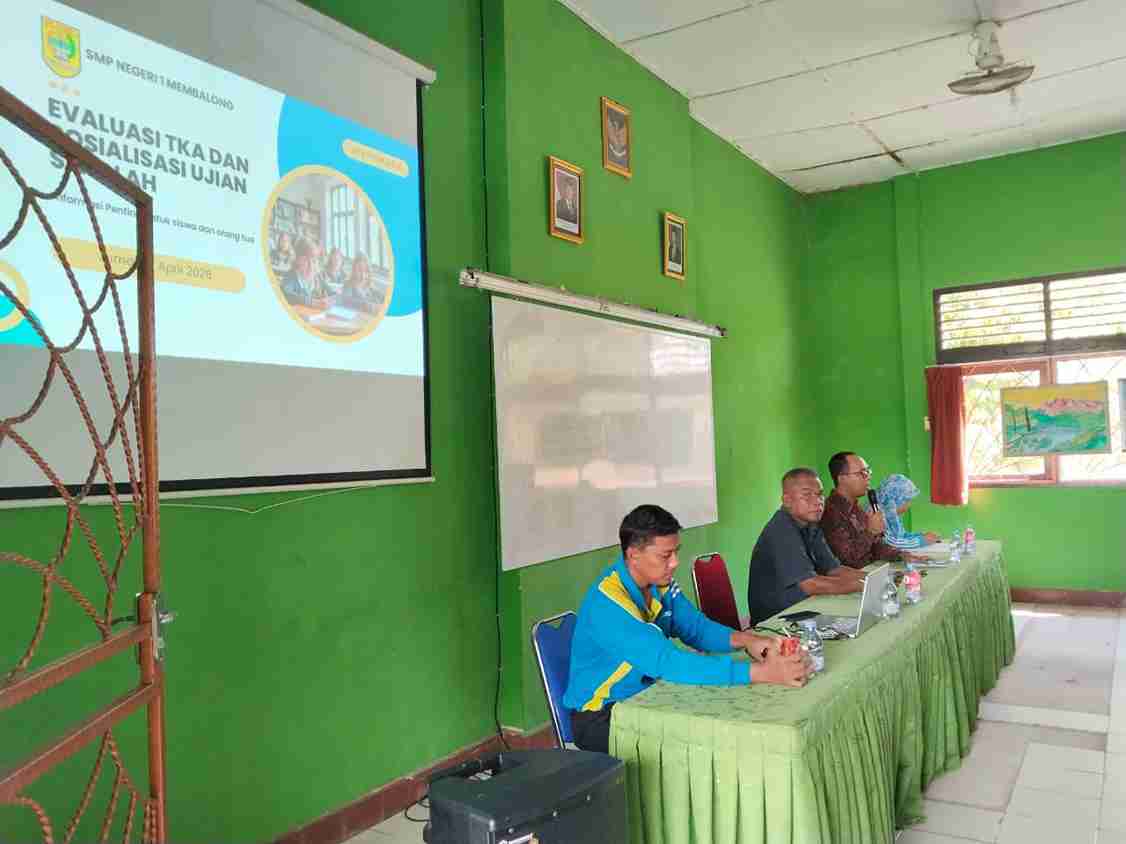 Sinergi untuk Kemajuan: Rapat Komite SMPN 1 Membalong Bahas Program Strategis dan Estafet Kepemimpinan